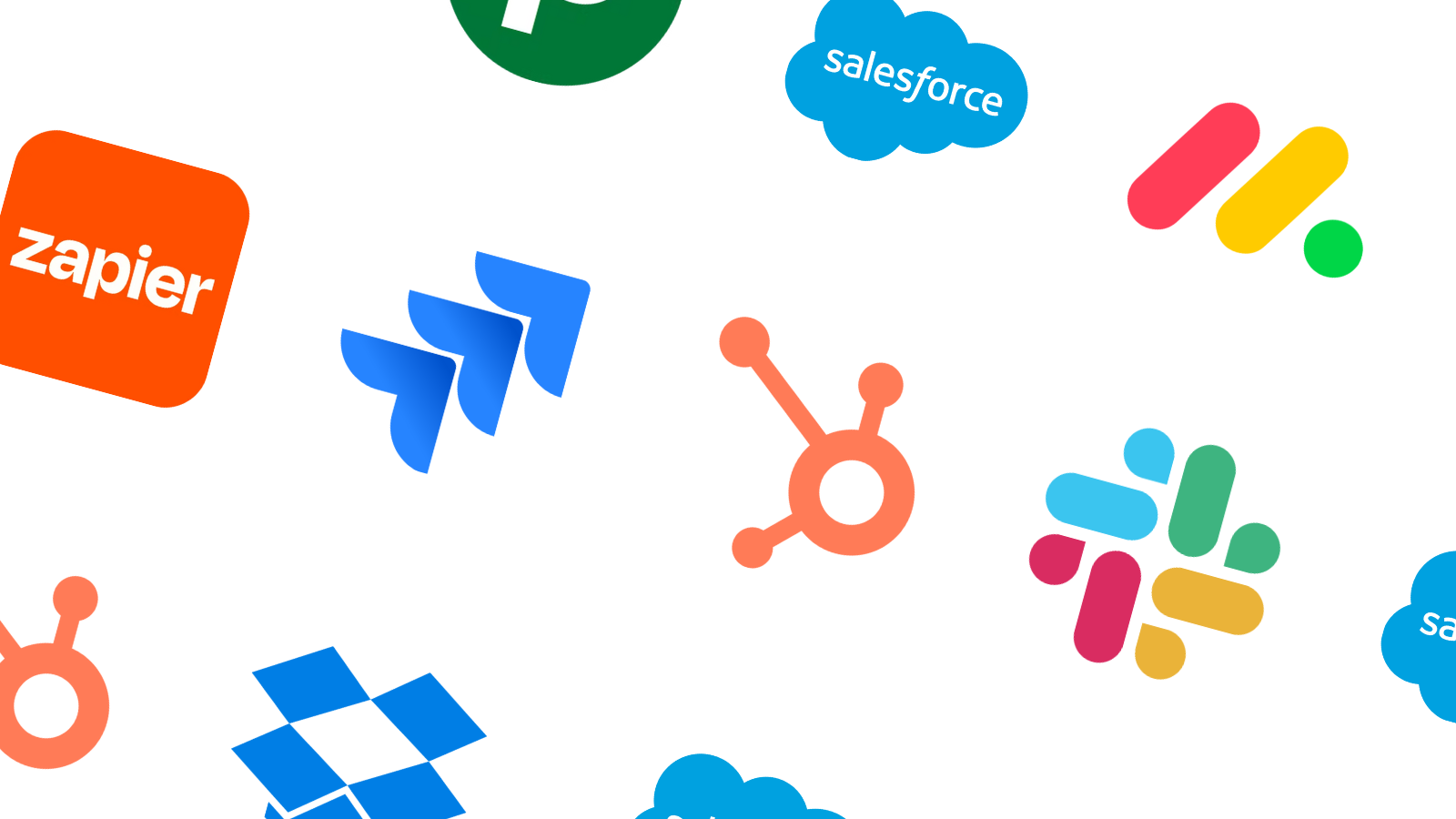 Integrations with HubSpot, Salesforce, Pipedrive, Zoom, Google Meet, Microsoft Teams, and more